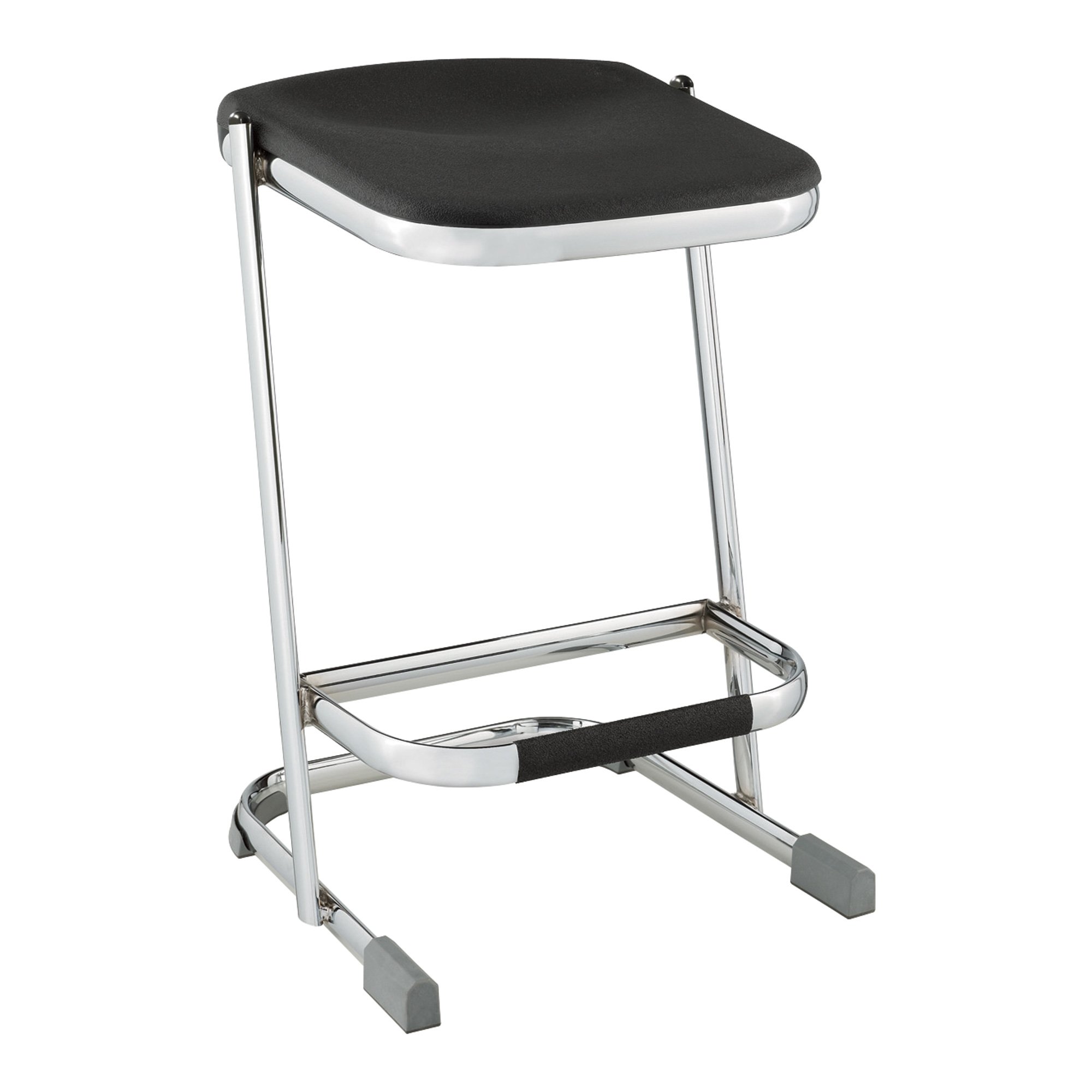 National Public Seating Ergonomic Z Stool — 24in.H, Model# 6624